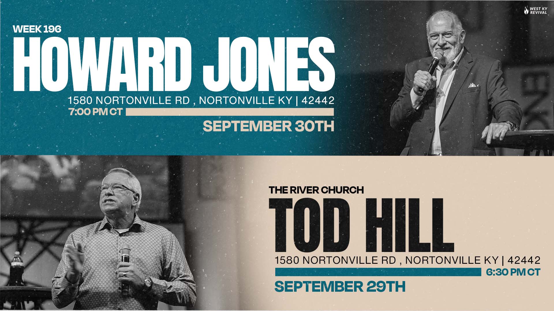 Week #196 | September 29th - Tod Hill | September 30th - Howard Jones